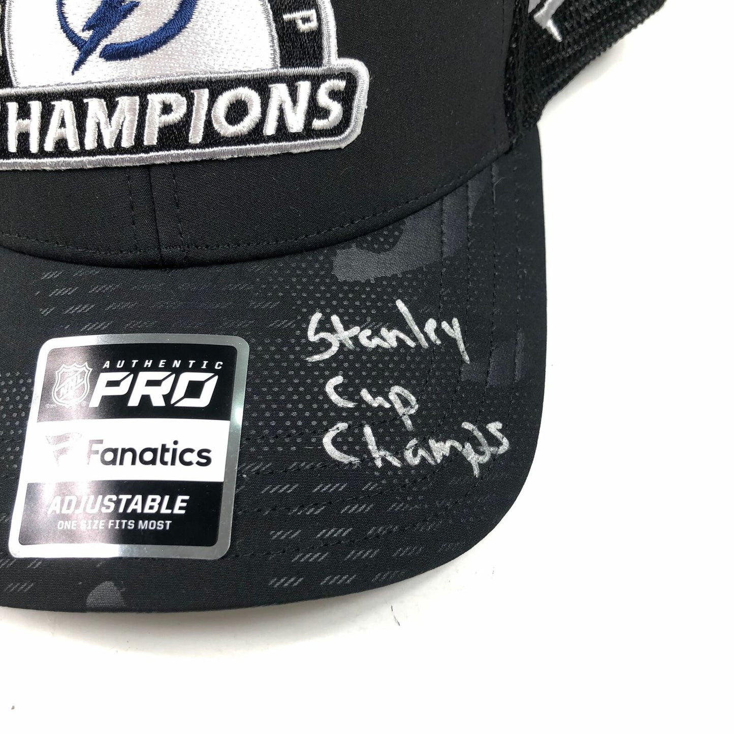 TYLER JOHNSON signed hat PSA/DNA Tampa Bay Lightning Autographed