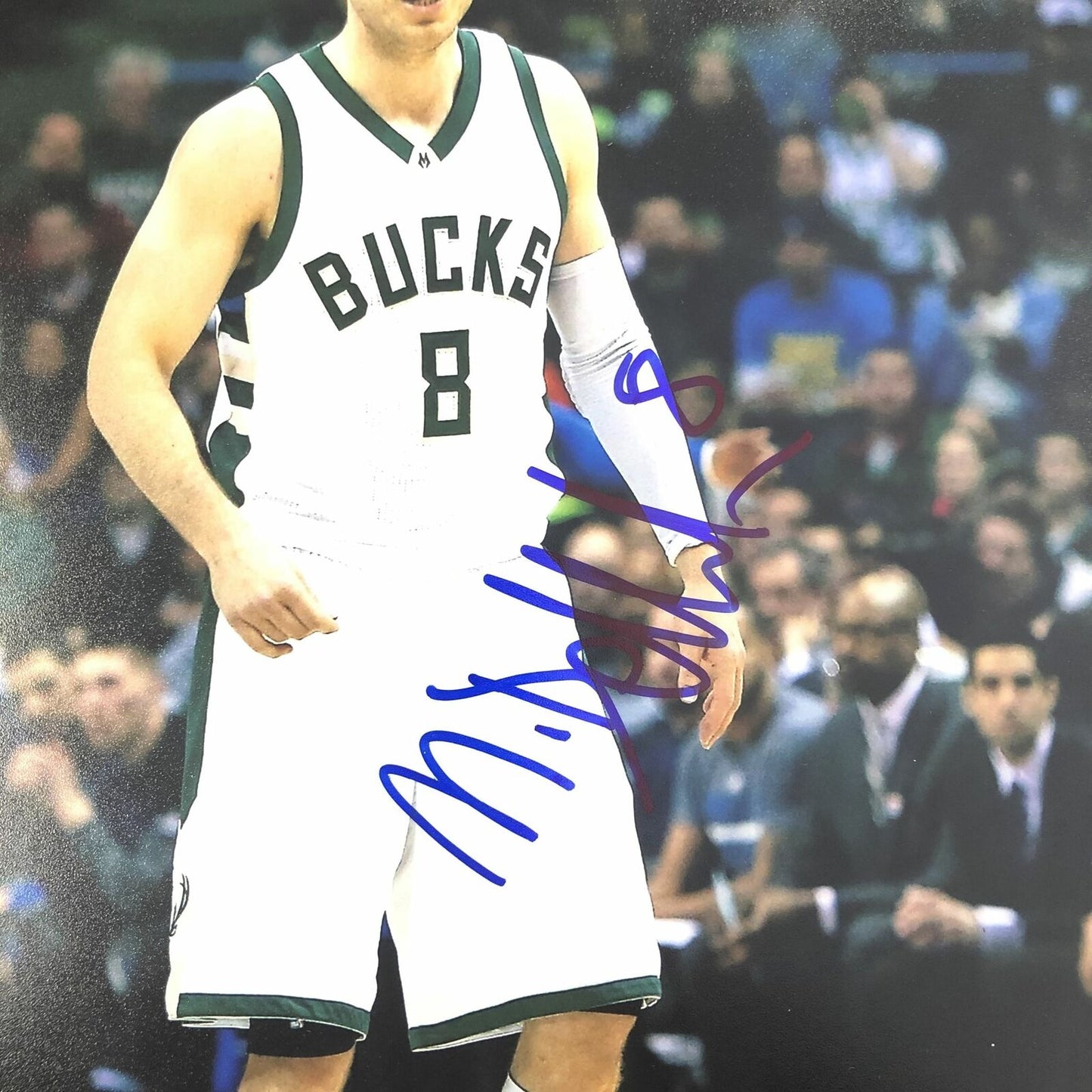 Matthew Dellavedova Thon Maker 11x14 photo PSA/DNA Bucks Autographed