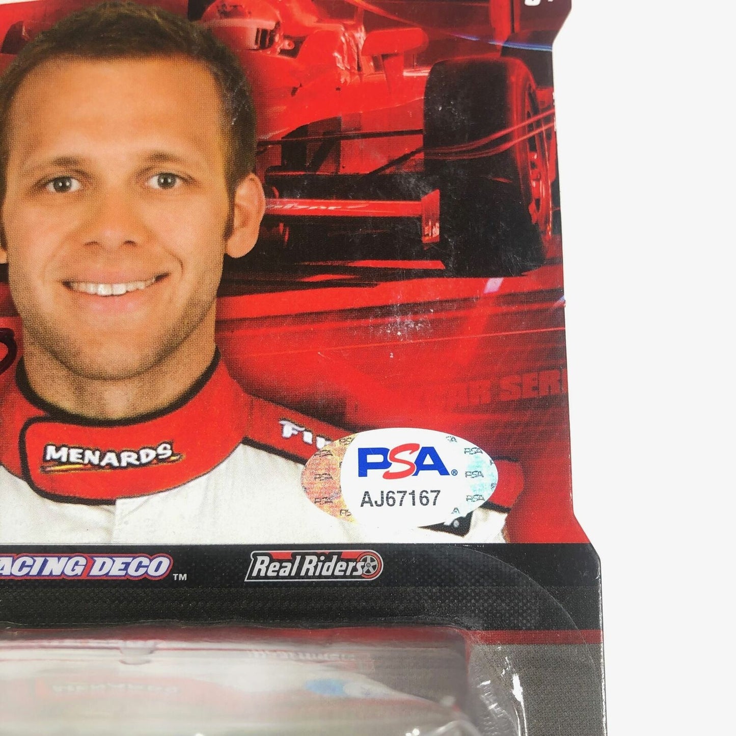 ED CARPENTER Signed Hot Wheels Toybox PSA/DNA Racing