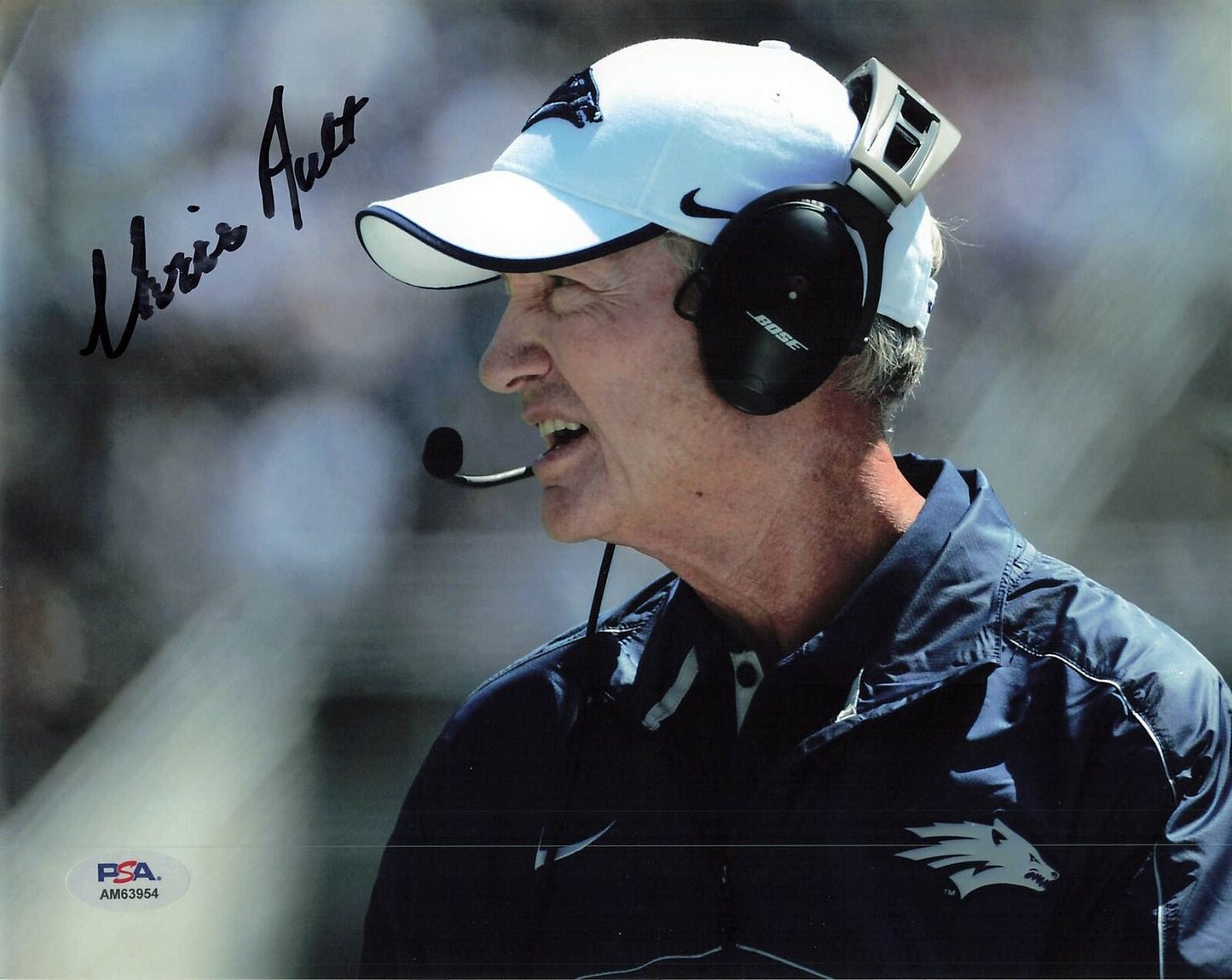 Chris Ault signed 8x10 photo PSA/DNA Autographed