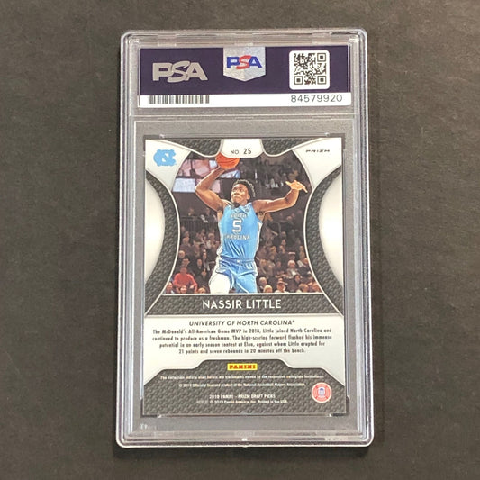 2019 Panini Prizm Draft Picks Green #25 NASSIR LITTLE Signed Rookie Card AUTO PS