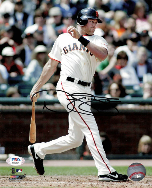 NATE SCHIERHOLTZ signed 8x10 photo PSA/DNA San Francisco Giants Autographed