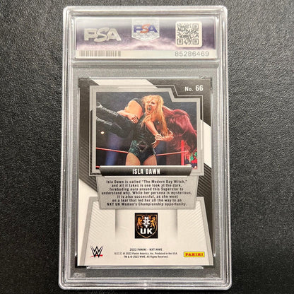 2022 Panini NXT UK #66 Isla Dawn Signed Card PSA AUTO 10 Slabbed WWE