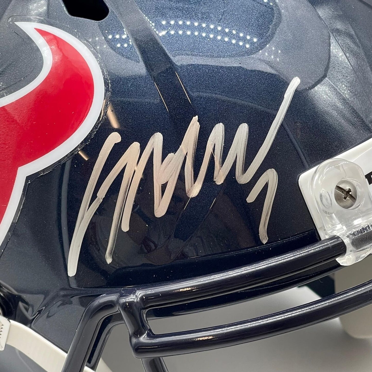 CJ Stroud Signed Full Size Speed Replica Helmet PSA/DNA Fanatics Texans Autograp