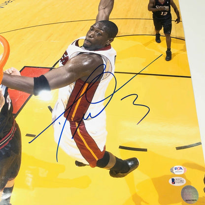 Dwyane Wade signed 16x20 PSA/DNA AUTO 10 LOA Miami Heat Autographed