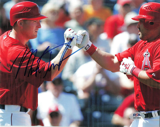 Mark Trumbo signed 8x10 photo PSA/DNA Los Angeles Angels Autographed