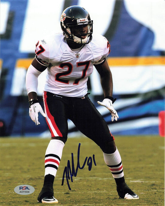 Major Wright Signed 8x10 photo PSA/DNA Chicago Bears Autographed