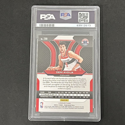 2020 Panini Prizm #290 Deni Avdija PSA 10