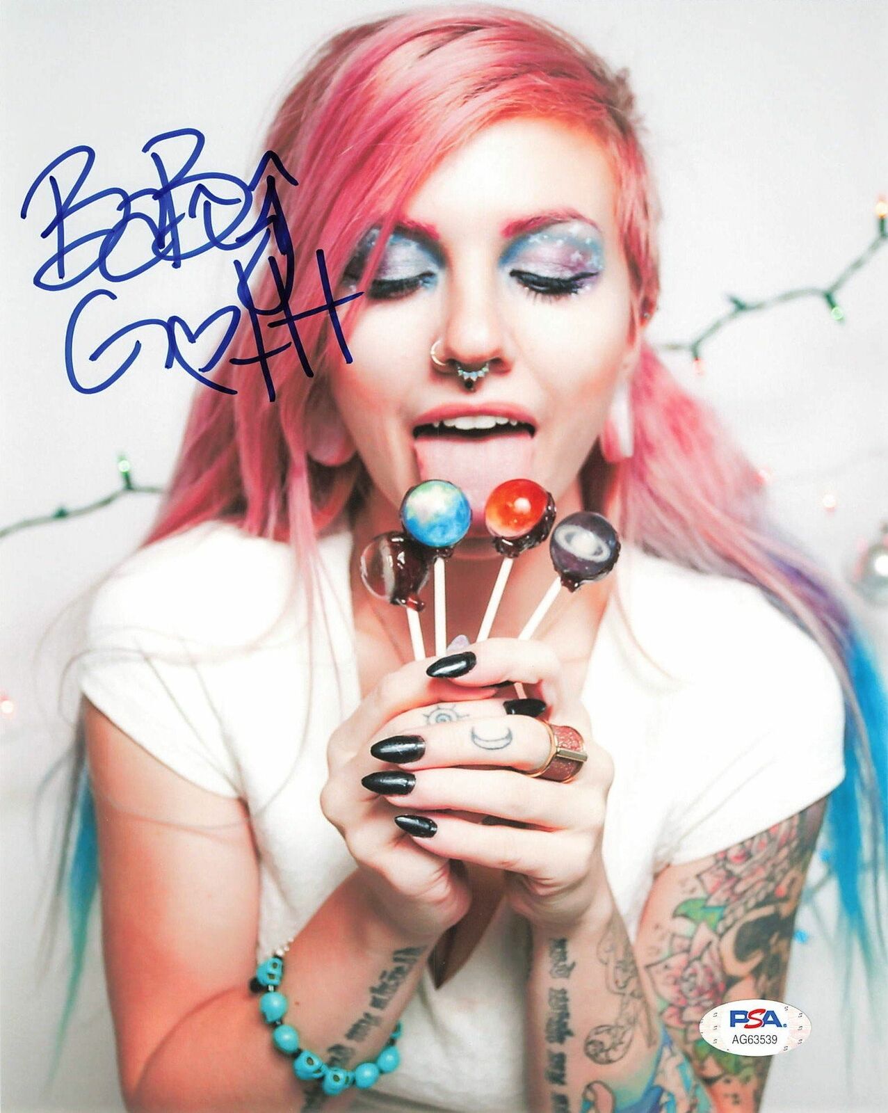 Baby Goth signed 8x10 photo PSA/DNA Autographed