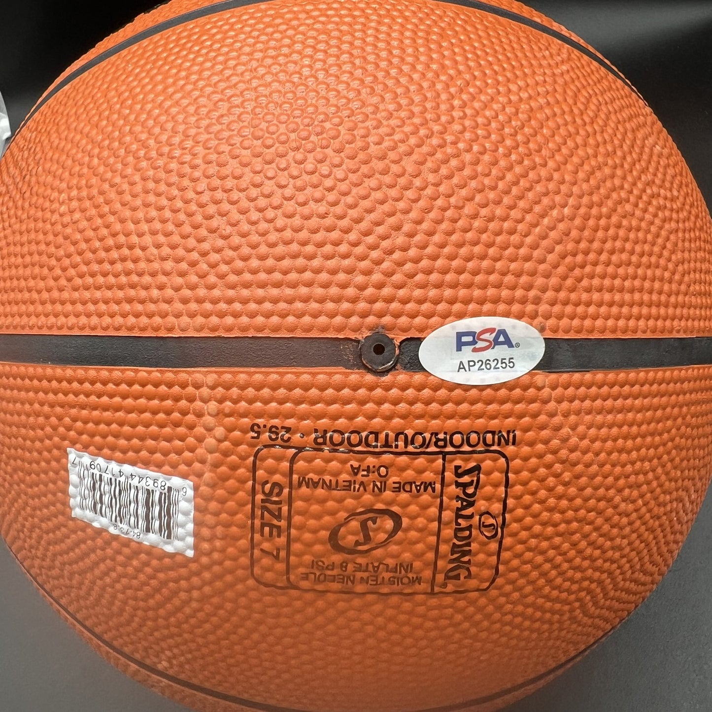 Tyronn Lue & Mason Plumlee Signed Basketball PSA Los Angeles Clippers