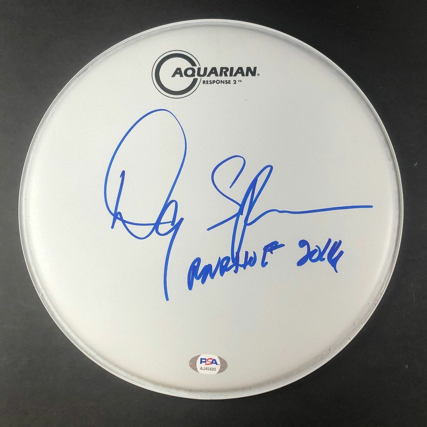 DANNY SERAPHINE signed Drumhead PSA/DNA Chicago autographed