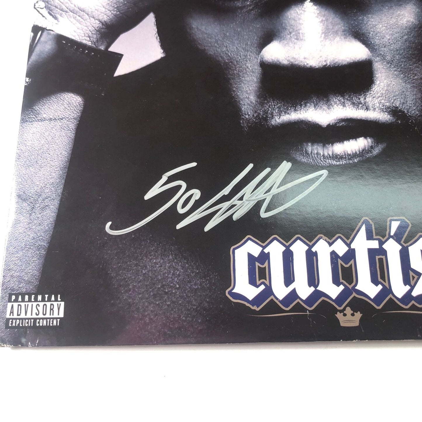 50 Cent signed Curtis LP Vinyl PSA/DNA Album autographed