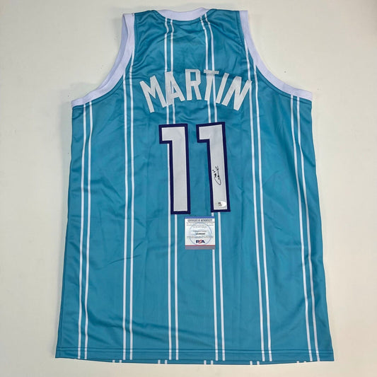 Cody Martin signed jersey PSA/DNA Charlotte Hornets Autographed