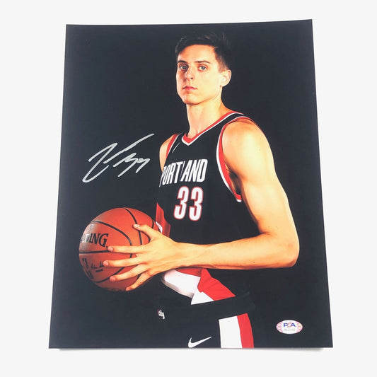 Zach Collins signed 11x14 photo PSA/DNA Portland Trailblazers Autographed