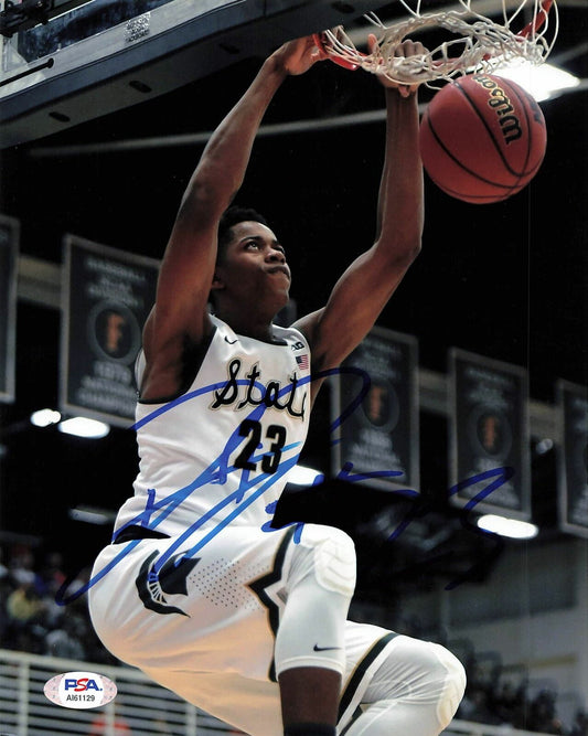 DEYONTA DAVIS signed 8x10 photo PSA/DNA Memphis Grizzlies Autographed