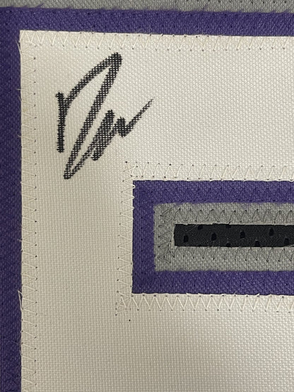 Jason Williams Signed Framed Jersey BAS Sacramento Kings Autographed