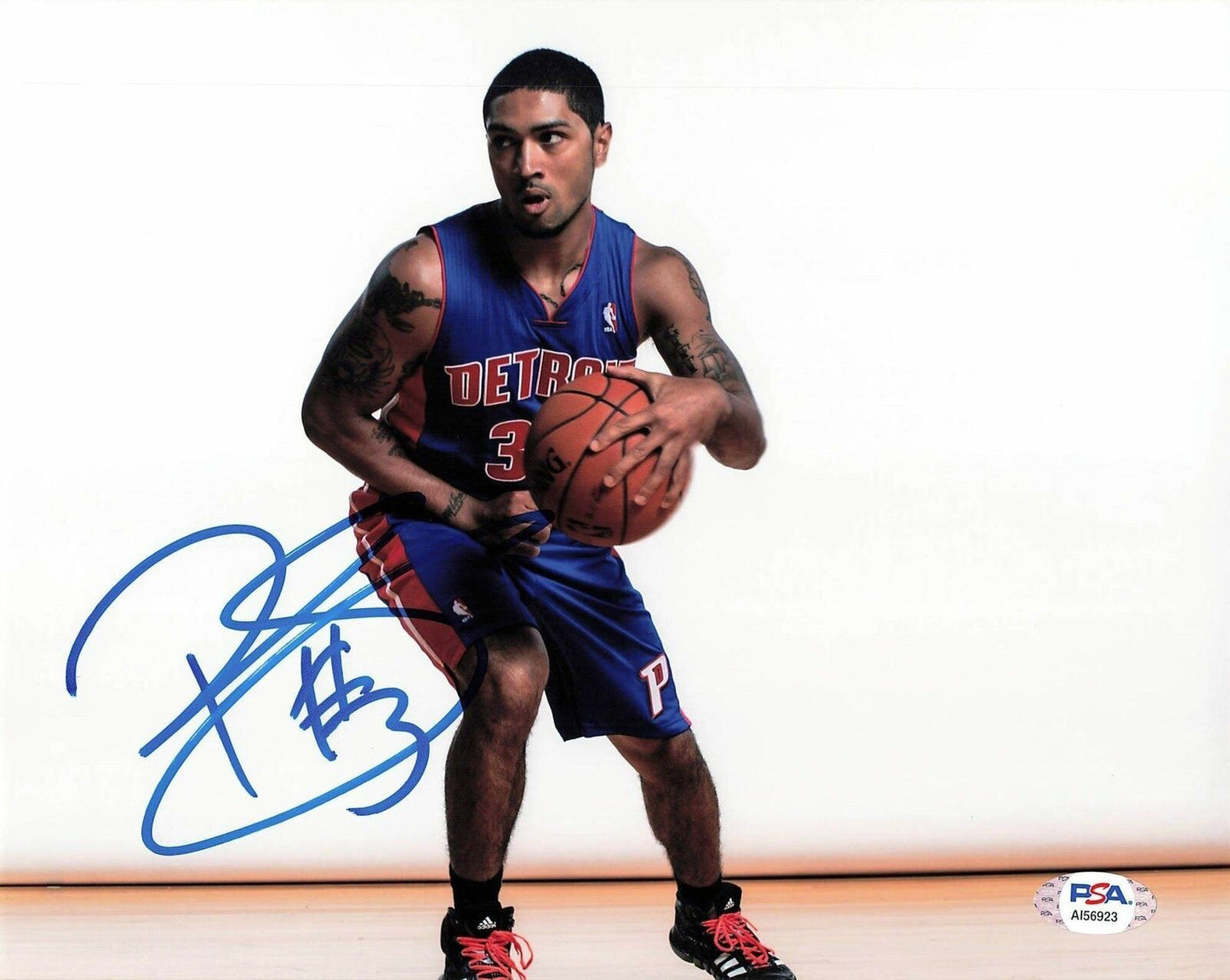 Peyton Siva signed 8x10  photo PSA/DNA Detroit Pistons Autographed