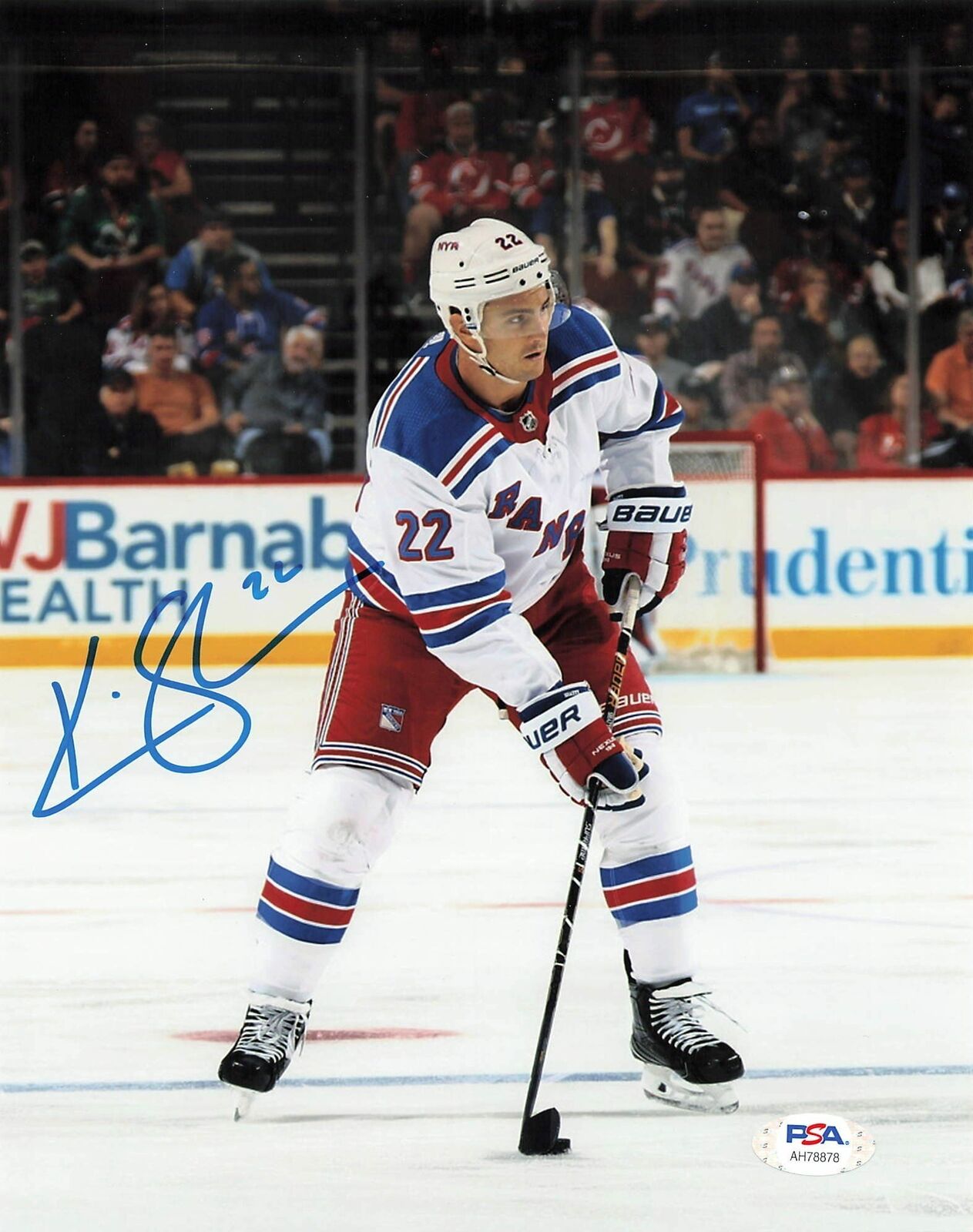 Kevin Shattenkirk signed 8x10 photo PSA/DNA New York Rangers Autographed