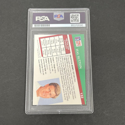 1991 Pro Set #132 Hal Sutton Signed Card PSA/DNA Slabbed Auto