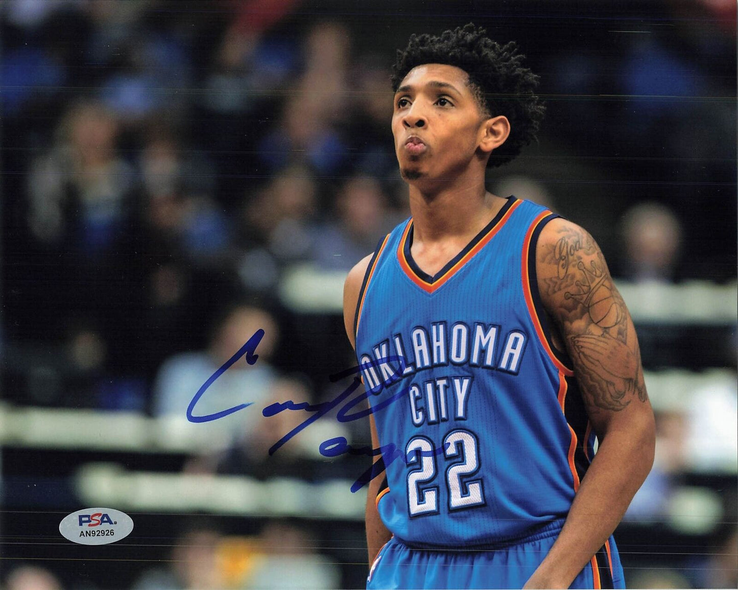 CAMERON PAYNE signed 8x10 photo PSA/DNA Oklahoma City Thunder Autographed