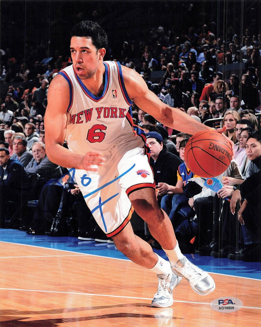 Landry Fields signed 8x10 photo PSA/DNA Autographed Knicks