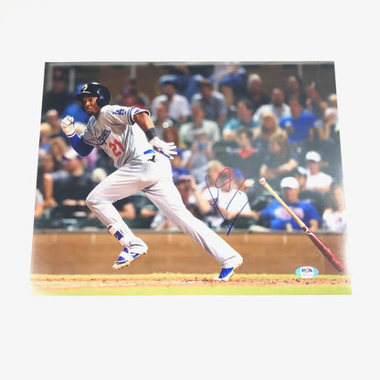 YUSNIEL DIAZ signed 11x14 photo PSA/DNA Los Angeles Dodgers Autographed