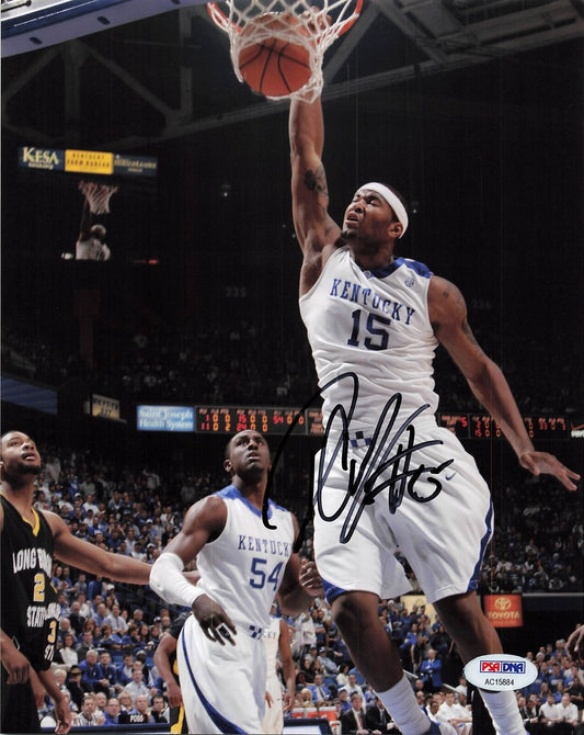 Demarcus Cousins signed 8x10 photo PSA/DNA Warriors Autographed Kentucky Wildcat