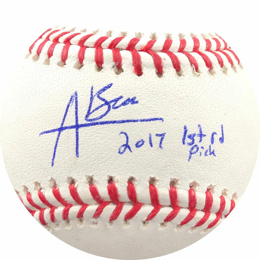 Austin Beck signed baseball PSA/DNA Oakland Athletics autographed