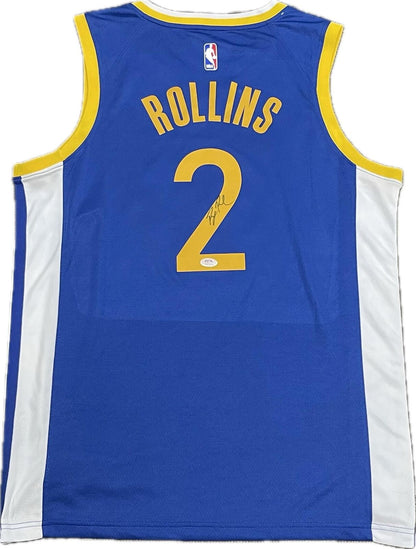 Ryan Rollins signed jersey PSA/DNA Golden State Warriors Autographed