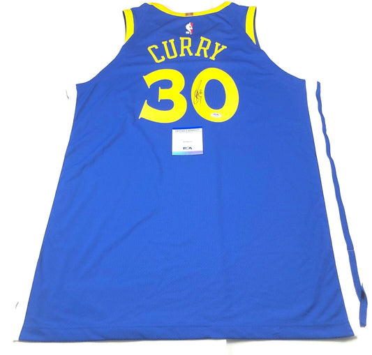 Stephen Curry signed jersey PSA/DNA Golden State Warriors Autographed