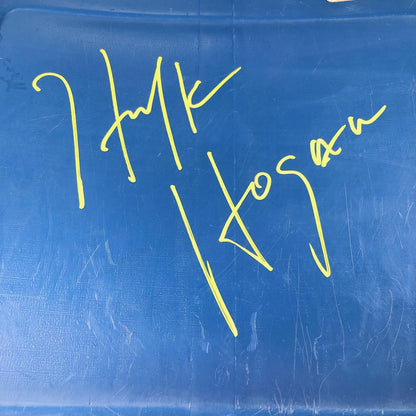Hulk Hogan Signed Silverdome Seatback PSA/DNA Tristar WrestleMania Autographed W