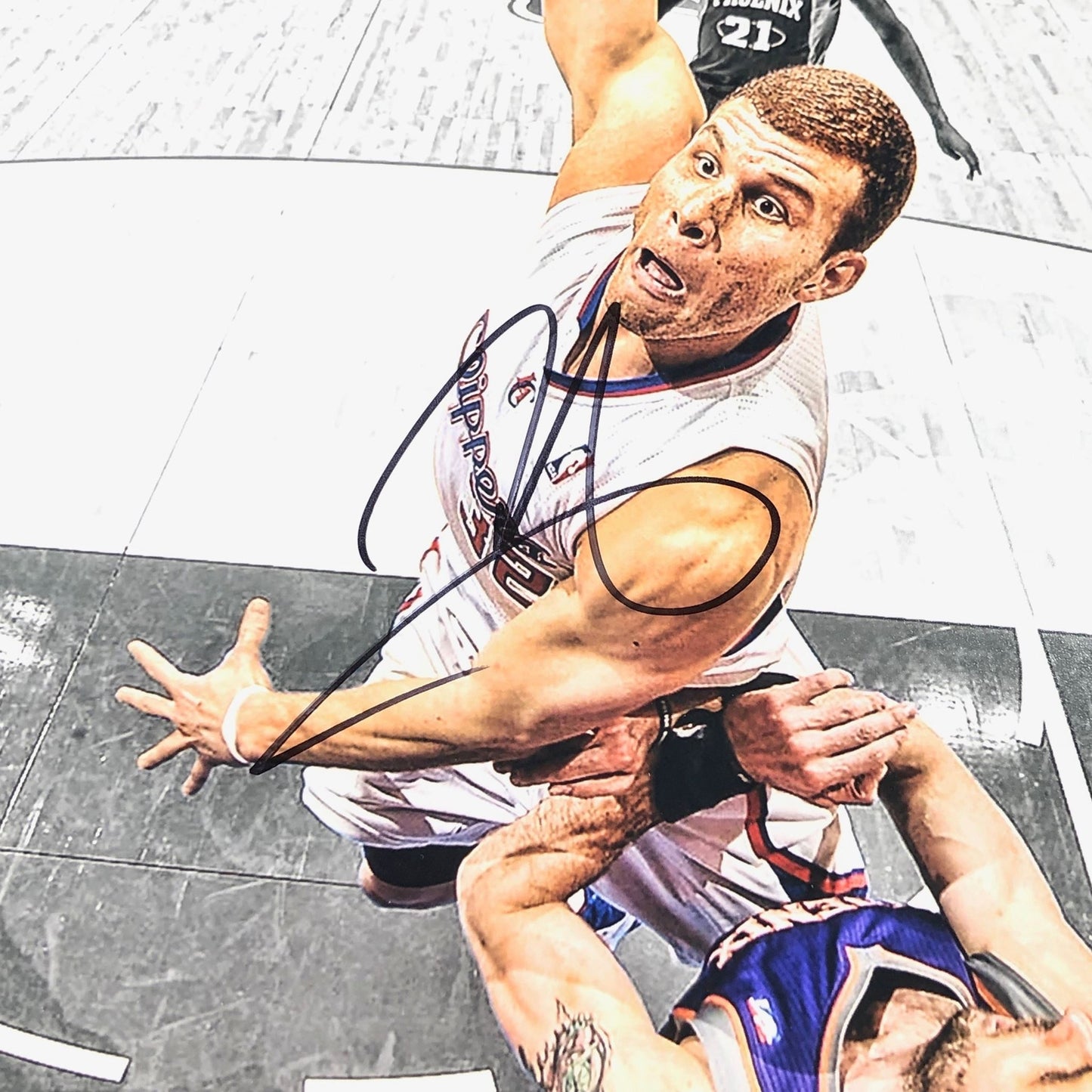 Blake Griffin signed 11x14 photo JSA Los Angeles Clippers Autographed