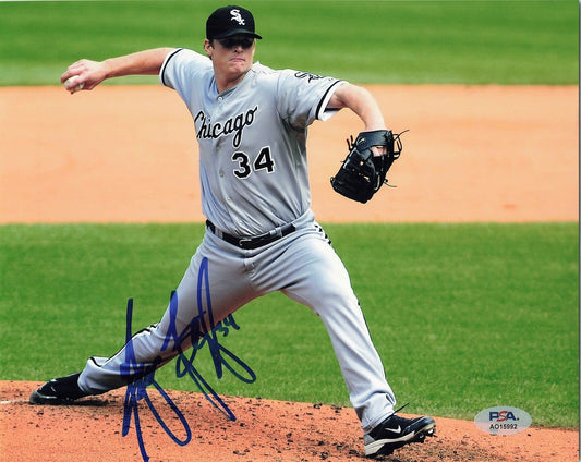 GAVIN FLOYD Signed 8x10 Photo PSA/DNA Chicago White Sox Authenticated