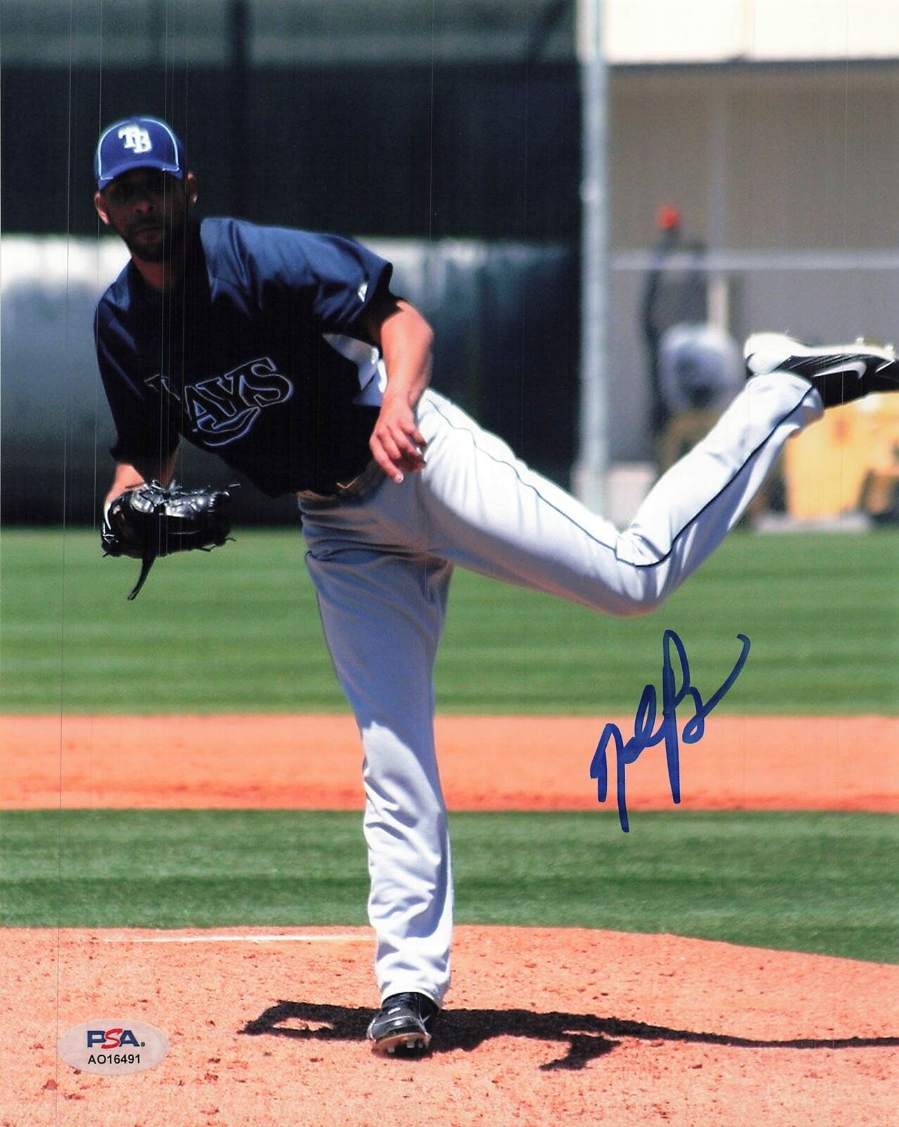 David Price signed 8x10 photo PSA/DNA Autographed Tampa Bay Rays