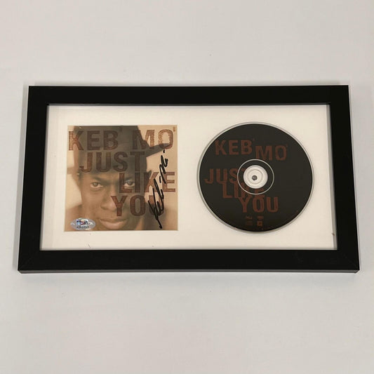 Keb Mo Signed Just Like You Album CD Cover Framed PSA/DNA Autographed