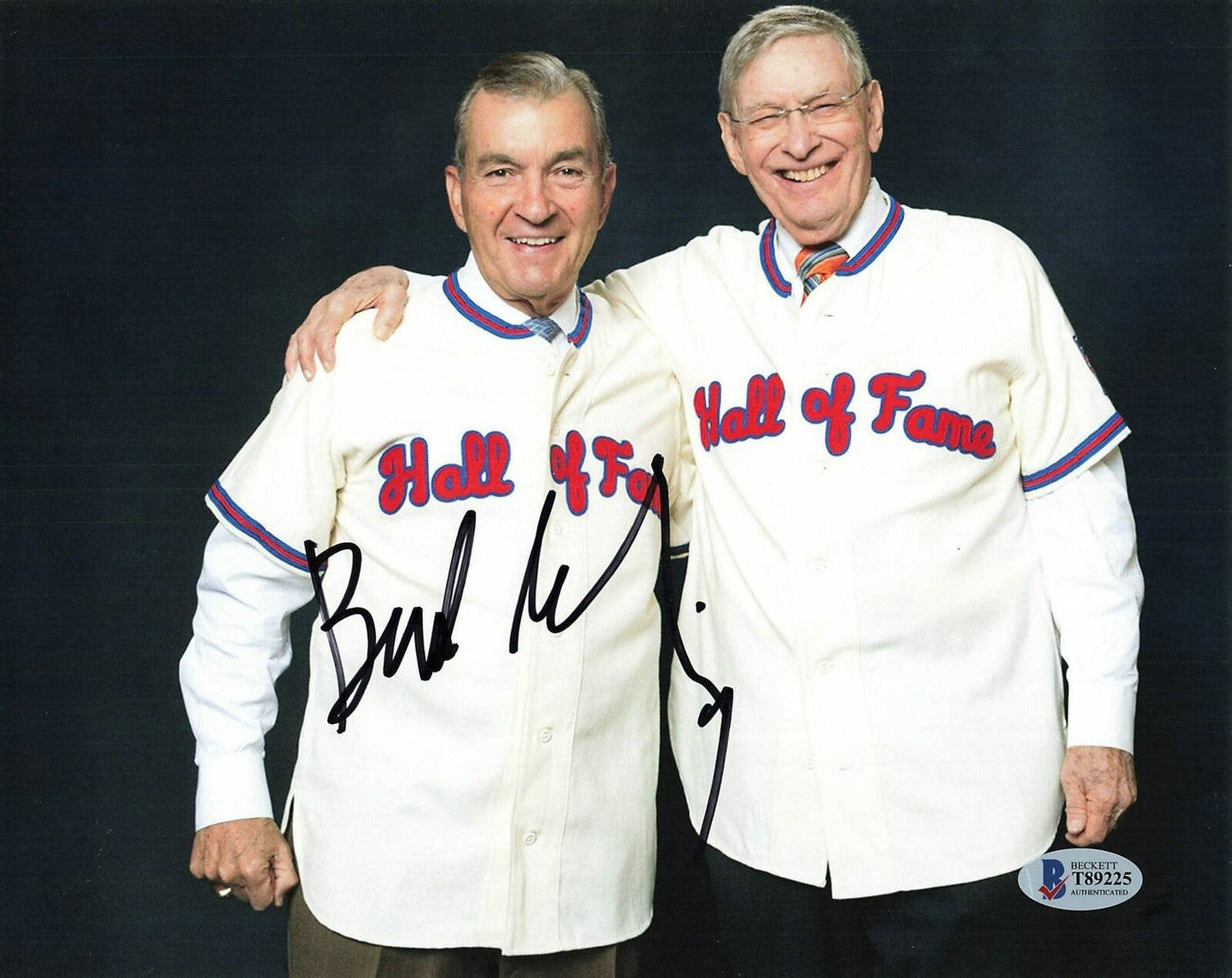 Allan Bud Selig signed 8x10 Photo BAS Beckett Commissioner Autographed