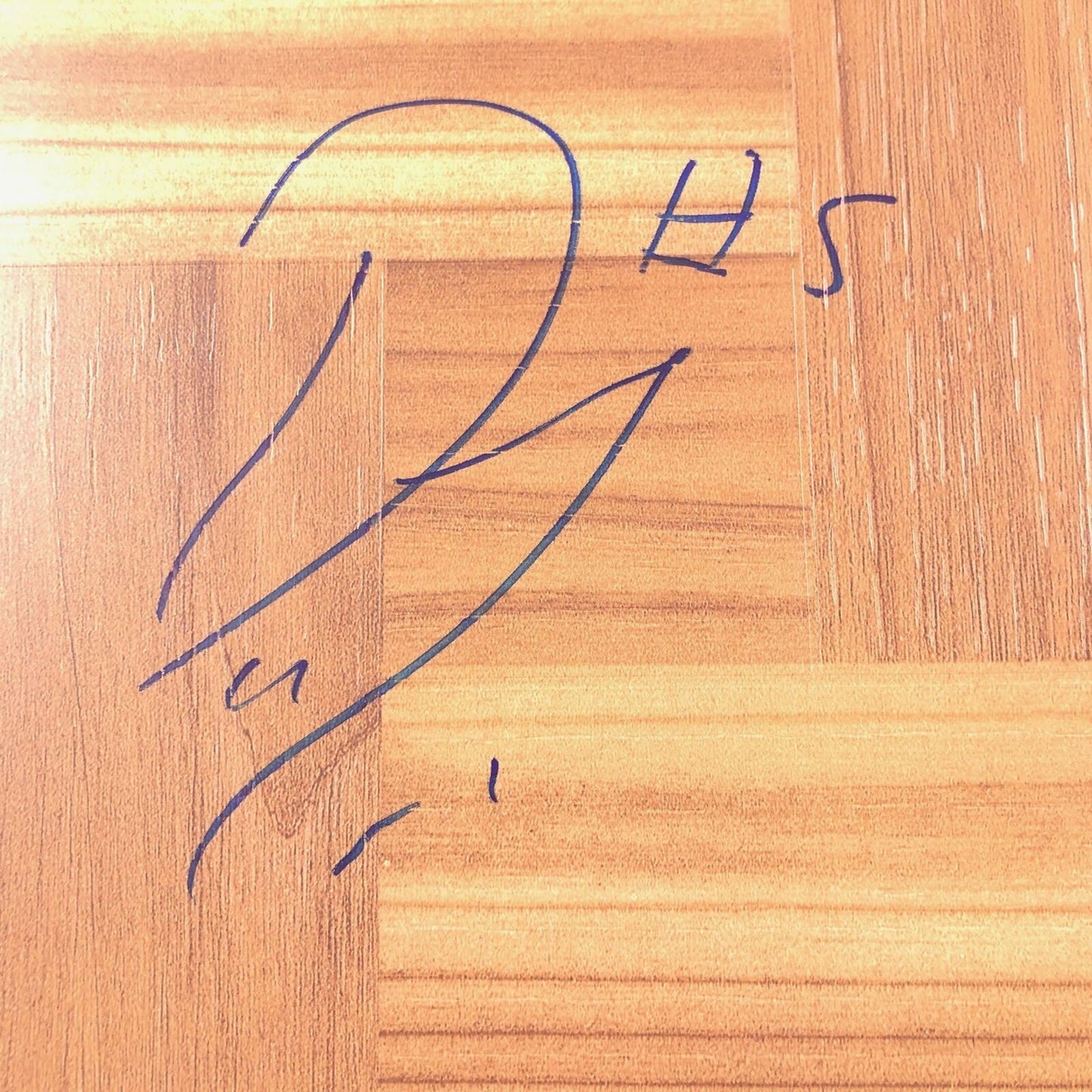 DERRYCK THORNTON Signed Floorboard PSA/DNA Autographed USC