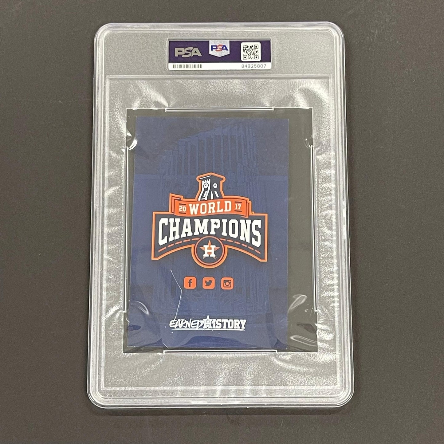 Marwin Gonzalez Signed Print PSA/DNA Encapsulated Astros Autographed AUTO