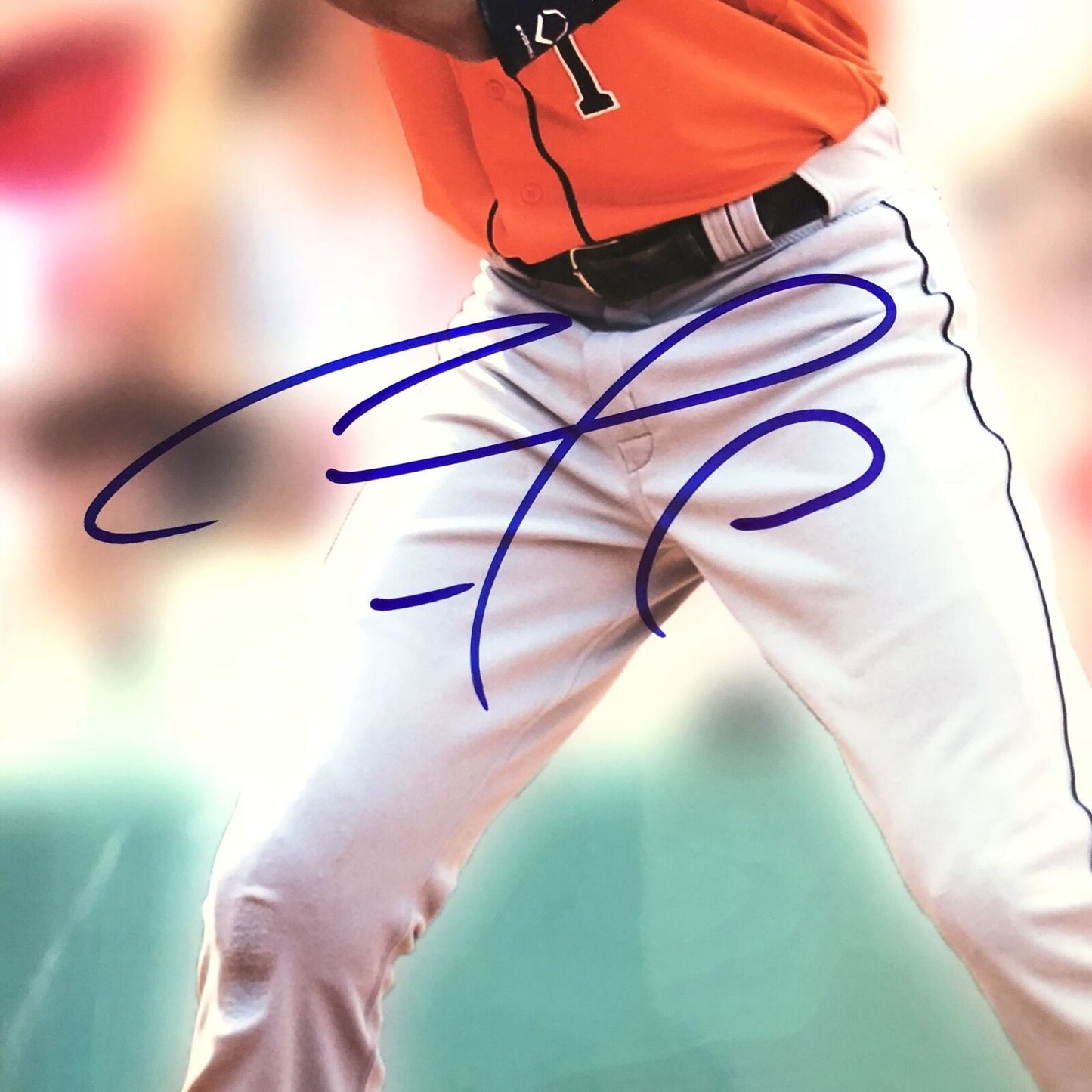 Carlos Correa signed 16x20 photo PSA/DNA Houston Astros Autographed