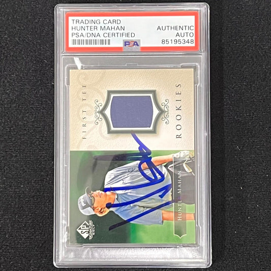 2004 Upper Deck #47 Hunter Mahan signed card AUTO PSA/DNA Autographed GOLF