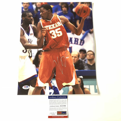 Kevin Durant signed 11x14 photo PSA/DNA Texas Longhorns Autographed