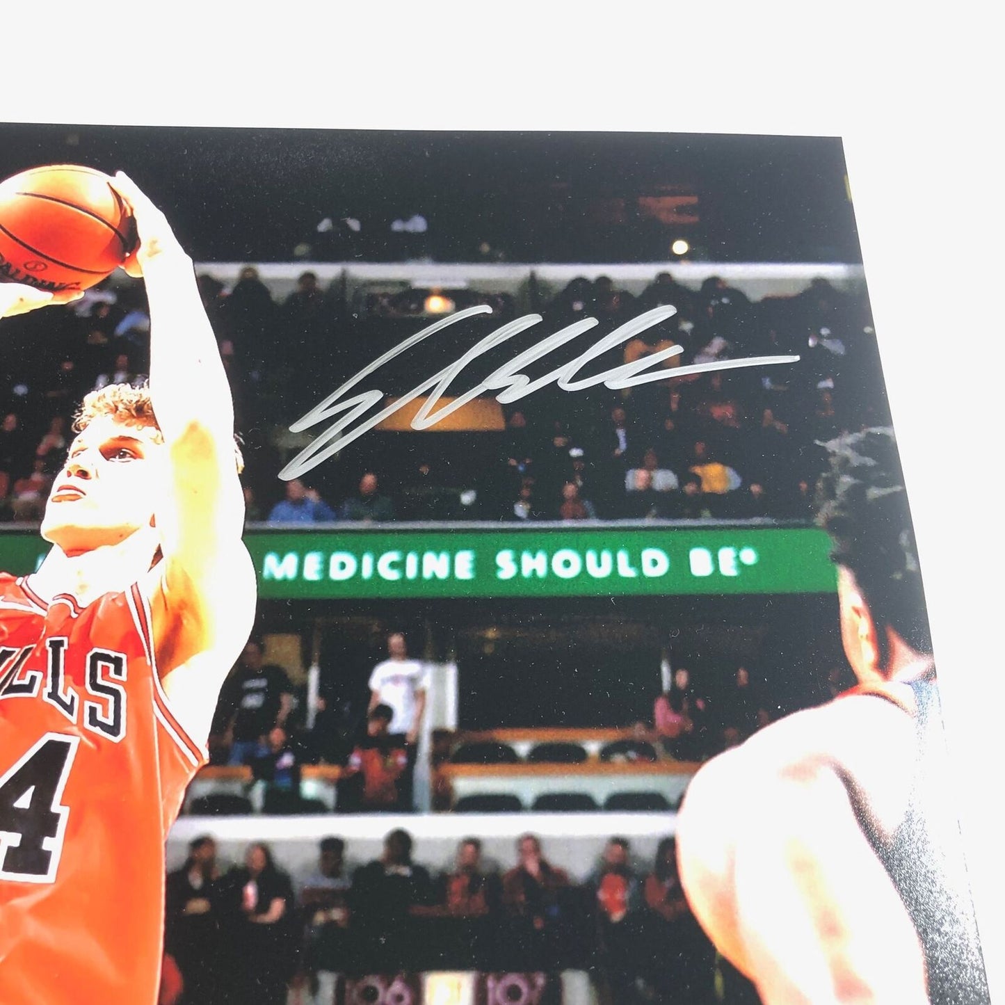 LAURI MARKKANEN signed 16x20 photo Fanatics Chicago Bulls Autographed