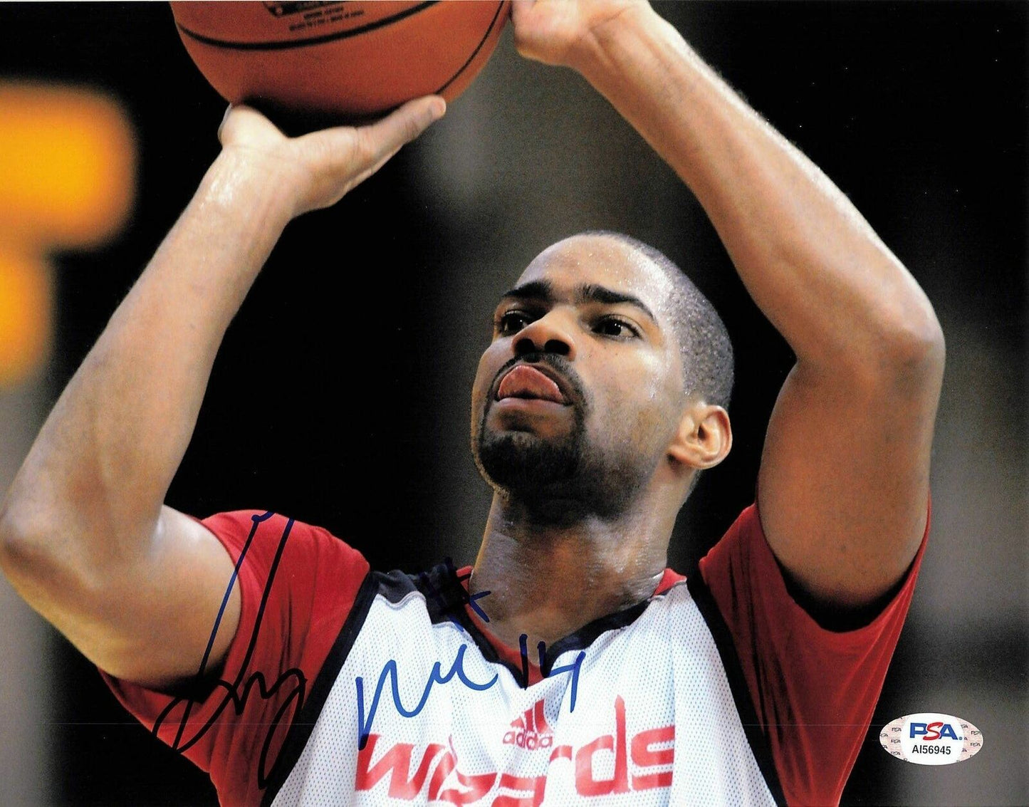 Gary Neal signed 8x10  photo PSA/DNA Washington Wizards Autographed