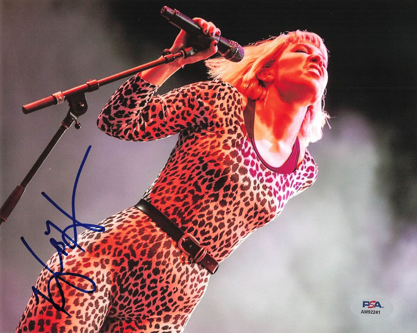 Hannah Hooper signed 8x10 photo PSA/DNA Autographed Musician