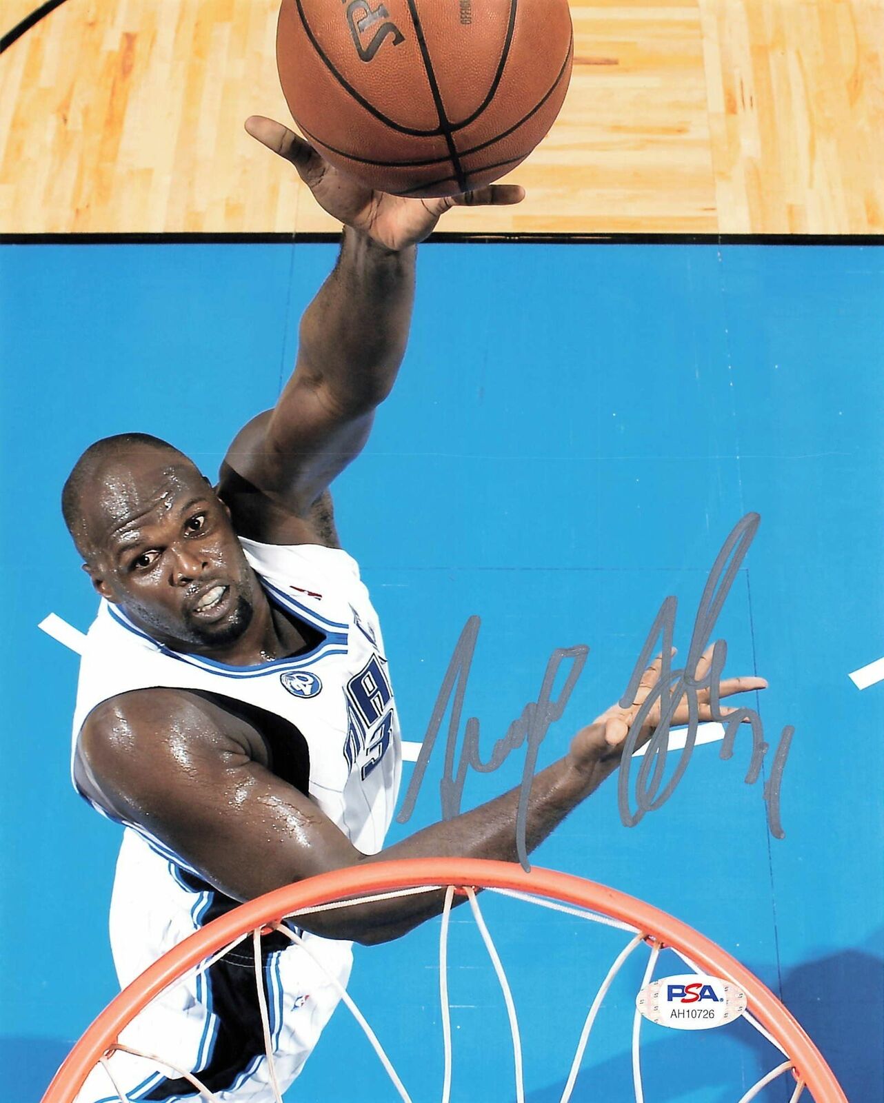 Adonal Foyle signed 8x10 photo PSA/DNA Orlando Magic Autographed