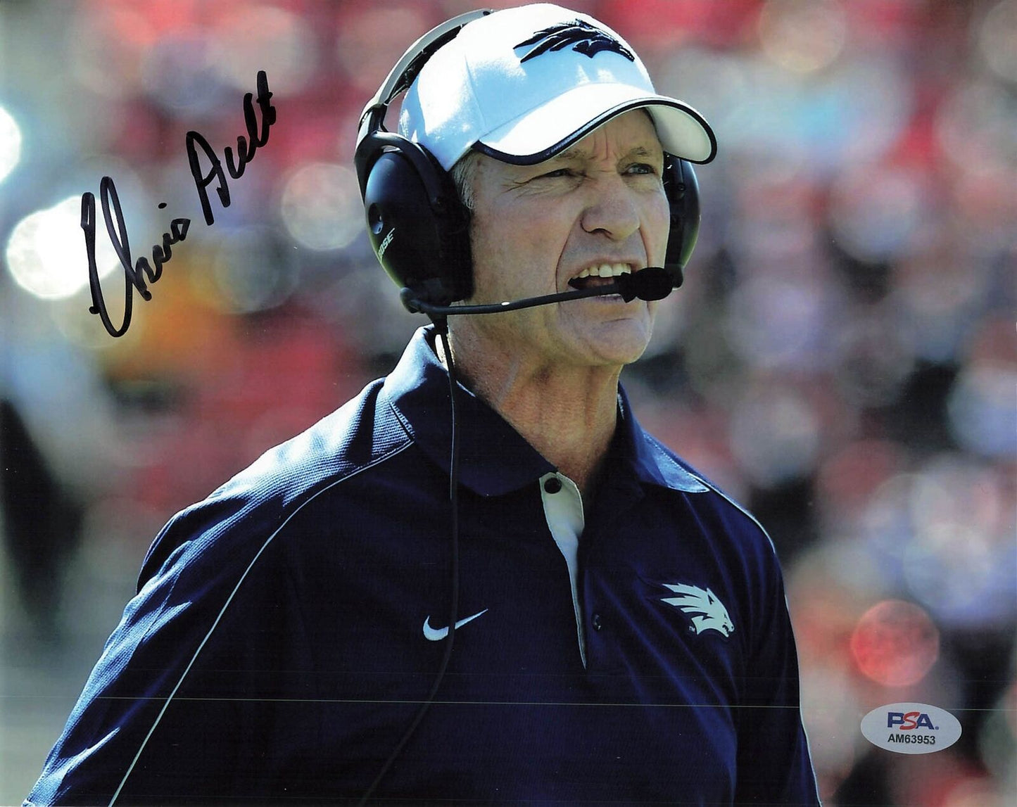 Chris Ault signed 8x10 photo PSA/DNA Autographed