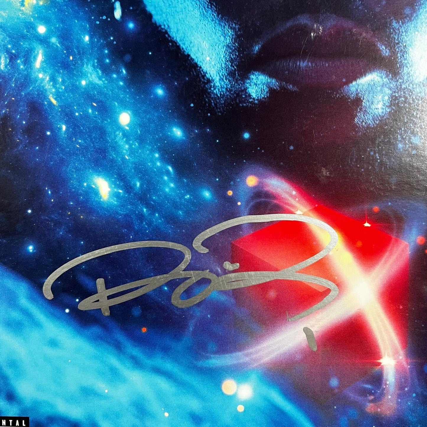 Big Boi signed Boomiverse Vinyl Insert PSA/DNA Autographed Rapper Outkast