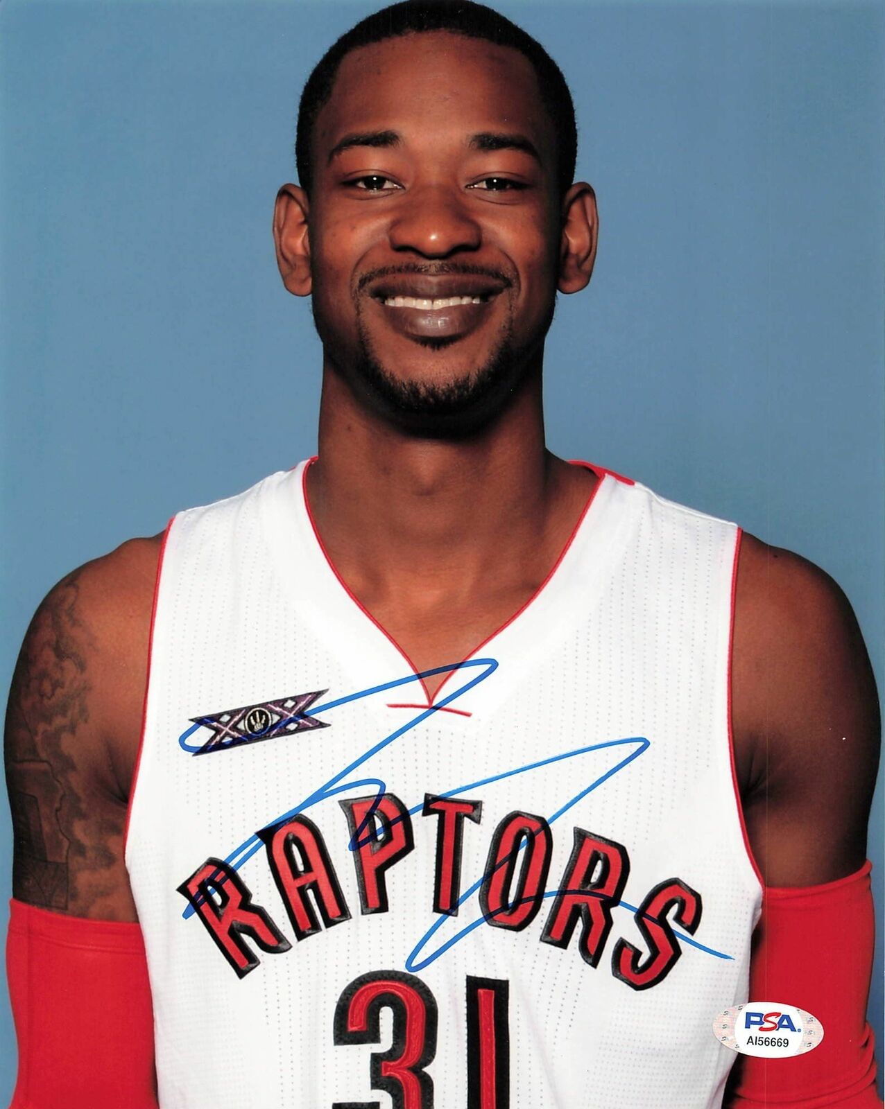 Terrence Ross signed 8x10 photo PSA/DNA Toronto Raptors Autographed