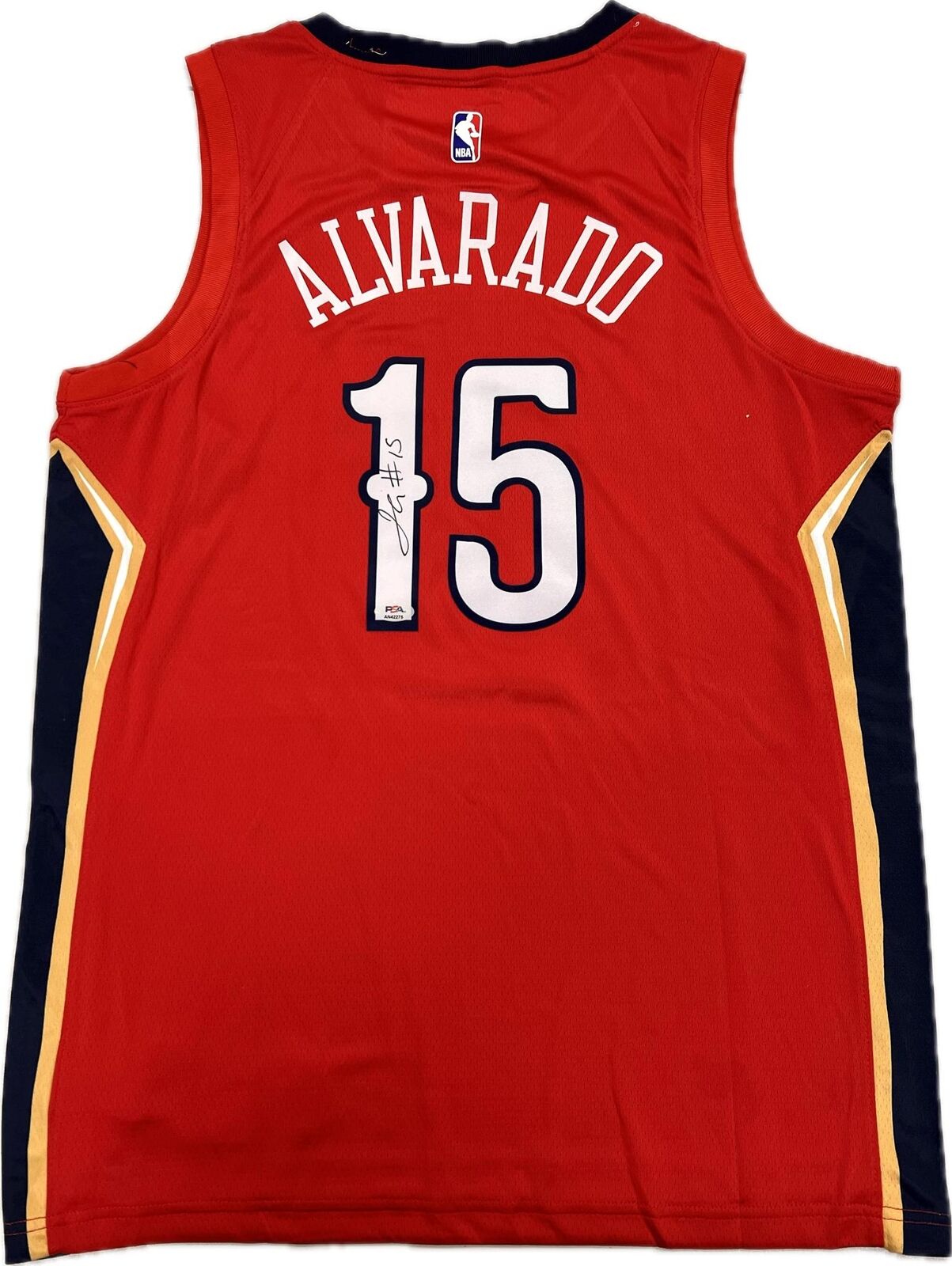 Jose Alvarado Signed Jersey PSA/DNA New Orleans Pelicans Autographed