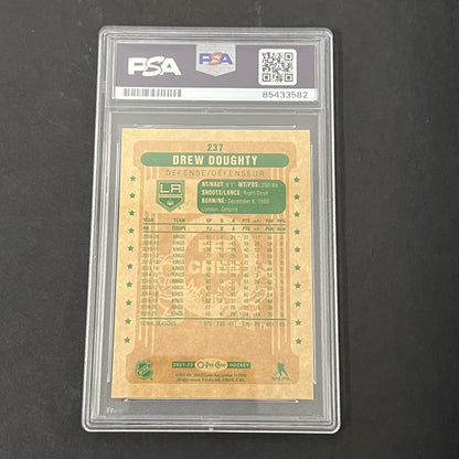 2021 O-Pee-Chee Hockey #237 Drew Doughty Retro signed card PSA Auto 10